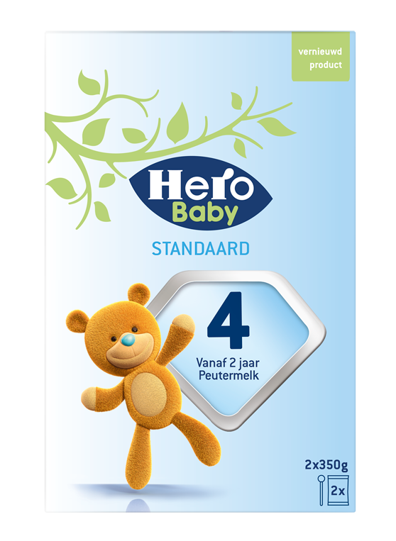 Hero Baby Standaard 4 Peutermelk 700g