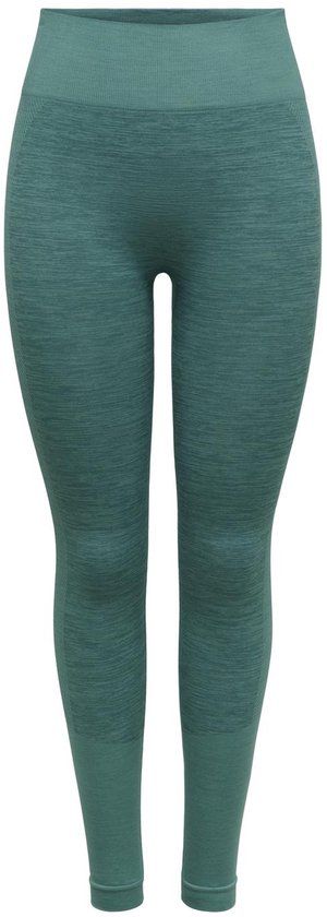 ONLY PLAY ONPJAMINO HW SEAM TIGHTS Dames Legging - Maat L - Mediterranea;W. Melange