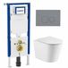 Geberit QeramiQ Dely Toiletset - Mat Wit