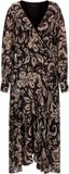 Guess Lange jurk voor dames Monique bloemenprint Groen