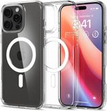 Spigen Crystal Hybrid MagFit Hoesje voor Apple iPhone 16 Pro Max - Wit