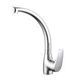 DP bath Margarita wastafelarmatuur, 1 stuks, zilver