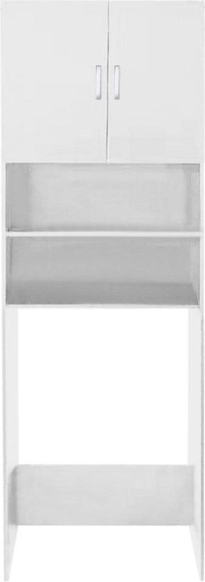 VDD Wasmachine Kast Wasdroger Ombouw - 190 cm - Wit