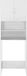 VDD Wasmachine Kast Wasdroger Ombouw - 190 cm - Wit
