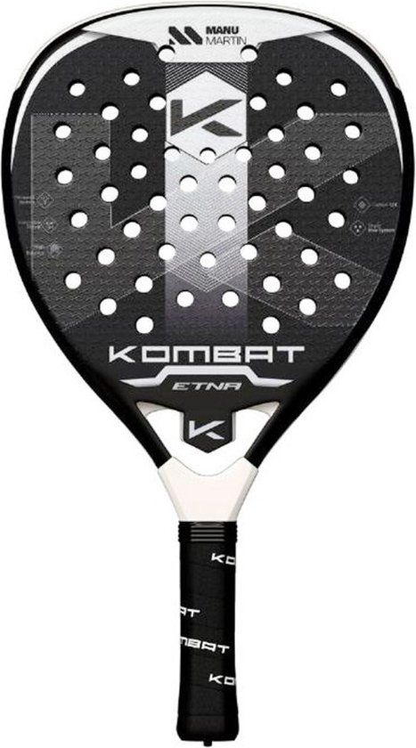 Kombat Good For Padel, S.L. Kombat Etna 12K (Diamant) Padelracket - 2025 Vulcano Collectie by Manu Martin
