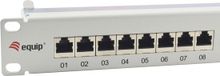 Equip Patchpanel 24x RJ45 Cat6A 19 1HE grau