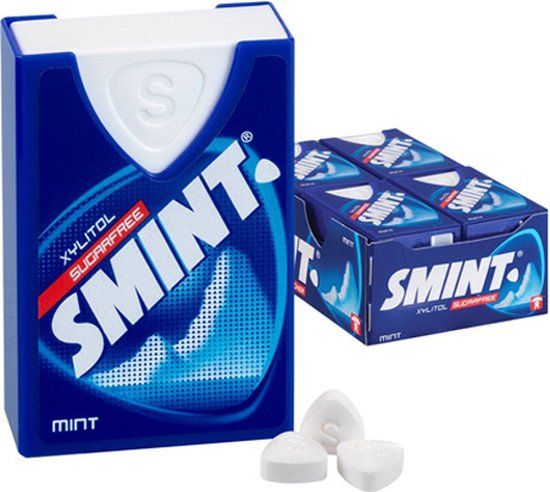 Smint Mint Xylitol Sugarfree - 12x 40 stuks