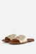 OH MY SANDALS Slippers goud Leer - Maat 38