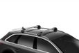 Thule Edge Flush Rail 720600 - Porte-bagages - Noir - Aluminium