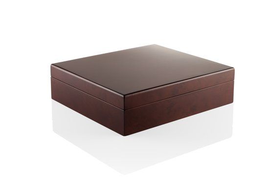 SIGARO Humidor in donker walnoot