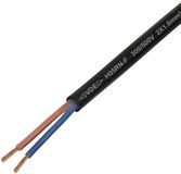 Tru Components TRU COMPONENTS TC-13389168 Rubberkabel H05RN-F 2 x 1 mm² Zwart 50 m