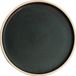 Olympia Canvas Platte Ronde Borden Donkergroen 25cm (6 stuks)