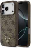 Guess Back cover voor Apple iPhone 17 Pro Bruin