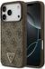 Guess Back cover voor Apple iPhone 17 Pro Bruin