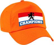 Bellatio Decorations Nederland fan pet / cap oranje - champions - volwassenen - EK / WK - Holland supporter petje / kleding