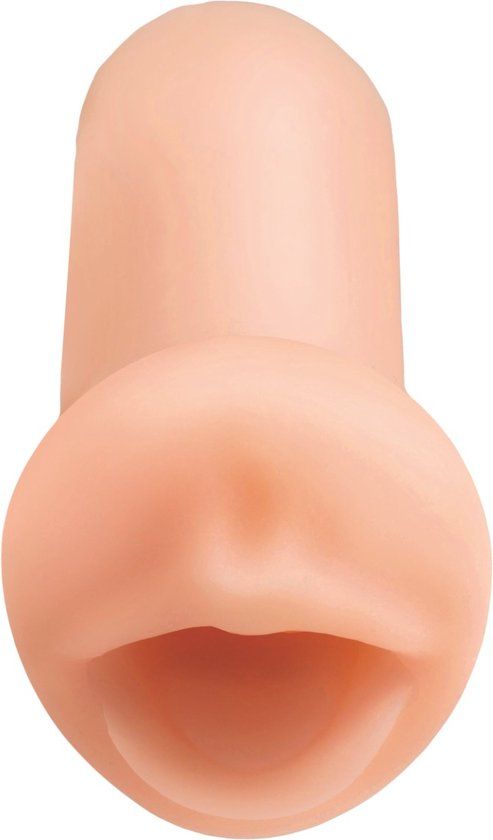 PDX Pipedream Extreme Toyz Coed Cocksucker Masturbator - 20 cm - beige