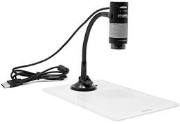 Plugable USB digitale microscoop met flexibele wapenobservatiestandaard compatibel met Windows, Mac, Linux (2MP, 250x vergroting)