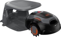 BLACK+DECKER BCRMW123-QW Robotmaaier met self cleaner - 12V - 18cm - incl. Robot home