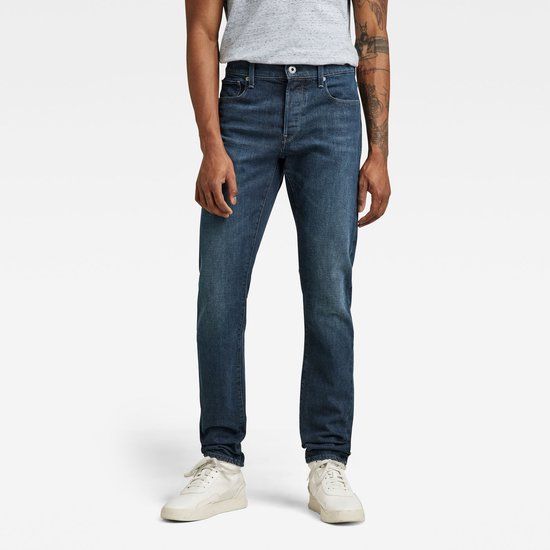 G-Star 3301 Slim Jeans - Heren - Worn in Deep Teal - 51001-D164 - 31W / 34L