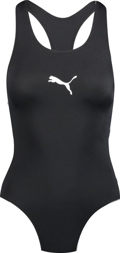 PUMA SWIM WOMEN RACERBACK SWIMSUIT 1P - Black - L