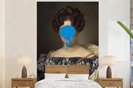 Nr1Wallpaper Behang - Fotobehang Johanna Henriette Engelen - Dubois Drahonet - Blauw - Breedte 155 cm x hoogte 240 cm