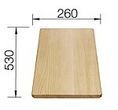 BLANCO 218313 Keukensnijplank Hout 53 x 26 cm