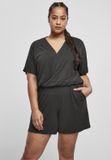 Urban Classics Short Modal Playsuit Zwart XL