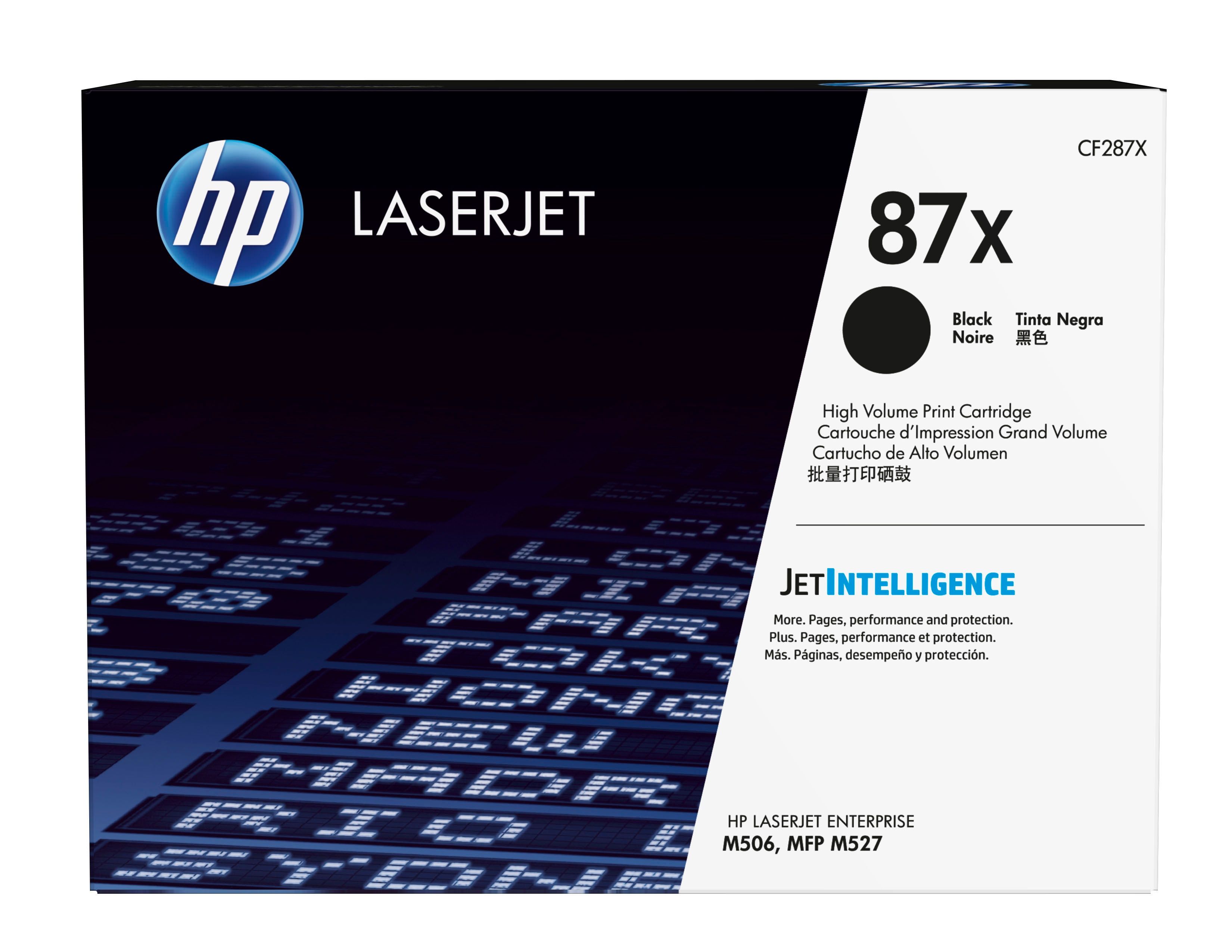 HP 87X Original Black High-Capacity LaserJet Toner Cartridge