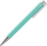 LAMY logo M+ balpen 204 | Kunststof balpen Lagoon | Geïntegreerde clip-drukknop | Inclusief LAMY M 16 vulling zwart | Schrijfdikte M