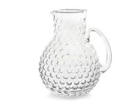 H&H Bubble kan van glas, transparant, 2,3 liter, elegant en functioneel, vaatwasmachinebestendig