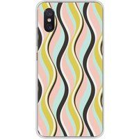 1001 coques Seventies Bedrukt siliconen hoesje compatibel met Xiaomi Mi 8 Pro