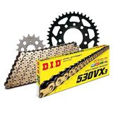 Kettingset DID Kettingset staal 530VX3 / 114 eindeloos voor Honda CBR F 1000 cc bj. 1996-2000