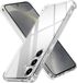 Techsuit Hoesje geschikt voor Samsung Galaxy S24 FE - Shockproof Silicone Back Cover - Transparant