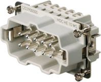 Weidmüller 1203900000 Pin-inzetstuk RockStar® HDC HE 10 + PE Schroeven 1 stuk(s)