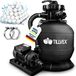 tillvex® Système de filtration à sable pour piscine avec minuterie 7.900L/h incl. 400g balles filtrantes