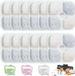 Filtres pour fontaine à chat - Lot de 12 filtres pour pompe de fontaine à eau - Filtre de fontaine à boire pour remplacement de fontaine à chat