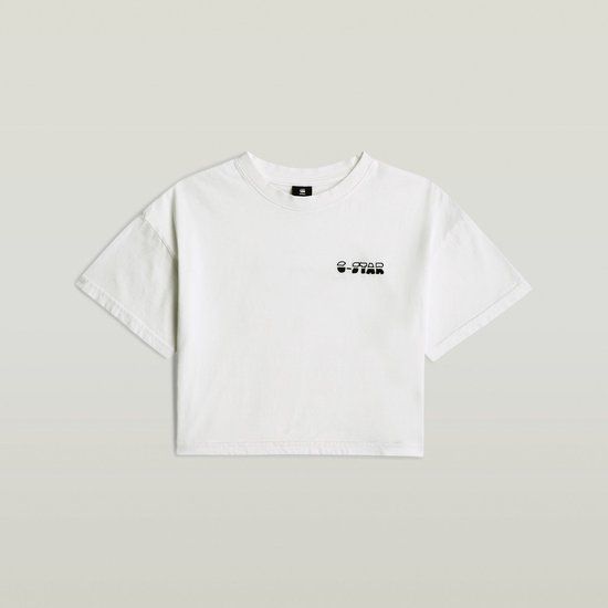 G-Star Dames T-shirt wit Katoen Maat 10