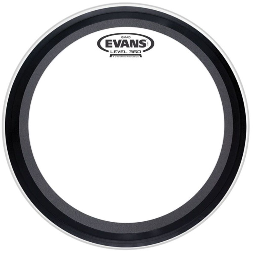 Evans GMAD Clear 22" Bass Drum Batter Head - BD22GMAD