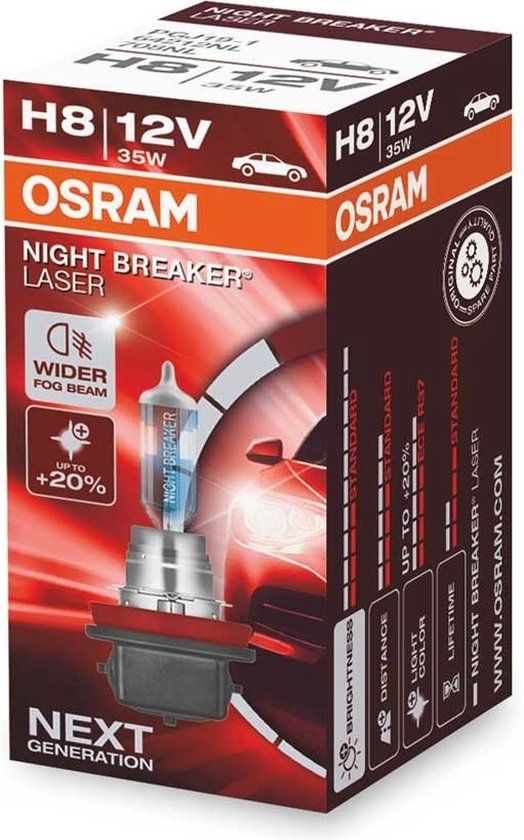 Osram 64212NL H8 12V 35W Halogeenlamp