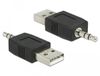 Delock USB to Stereo Jack 3.5 mm Adapter for iPod Shuffle
