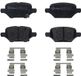 BREMBO A.B.S. All Brake Systems Remblokken – Set 4-delig – Incl. Slijtage-indicator – ECE-R90 – Geschikt voor Opel Mokka