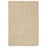 vidaXL - Vloerkleed - shaggy - anti-slip - 140x200 - cm - crèmekleurig