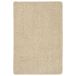 vidaXL - Vloerkleed - shaggy - anti-slip - 140x200 - cm - crèmekleurig