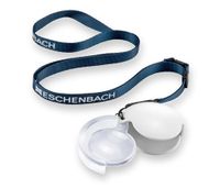 Eschenbach Optisch vergrootglas mobiel 10,0 x, wit, met koord om te hangen