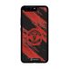 Manchester United Coque de Téléphone 3D Officielle – Design Abstrait Rouge et Noir