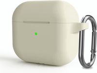 By Qubix Qubix - AirPods 3 hoesje - TPU - Slim fit series - Gebroken wit