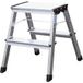 Krause MONTO Treppy 130013CO aluminium Marchepied pliable Hauteur de travail (max.): 2.45 m argent 2 kg