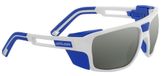 Salice 852 Lunettes De Soleil Homme Blanc Géométrique Gris