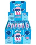 Vidal Dipper XL snoep kauwgom framboossmaak blauw 100 stuks