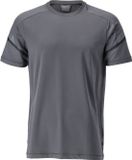 Mascot T-shirt personnalisé, pierre grise, L